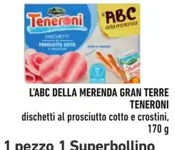 Spazio Conad L'ABC della merenda gran terre Teneroni offerta