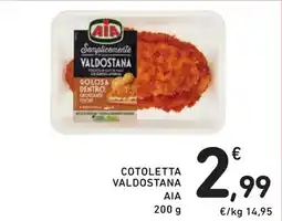 Spazio Conad Cotoletta valdostana AIA offerta