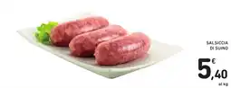 Spazio Conad Salsiccia di suino offerta