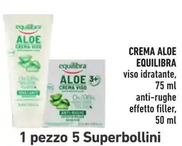 Spazio Conad Crema aloe equilibra viso offerta