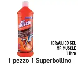 Spazio Conad Idraulico gel Mr Muscle offerta