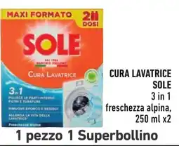 Spazio Conad Cura lavatrice Sole 3 in 1 offerta