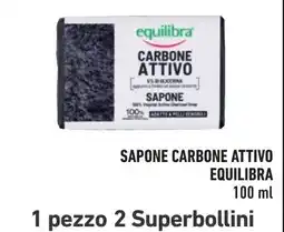 Spazio Conad Sapone carbone attivo Equilibra offerta