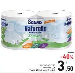 Spazio Conad Asciugatutto Naturelle offerta