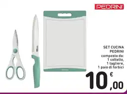 Spazio Conad Set cucina Pedrini offerta