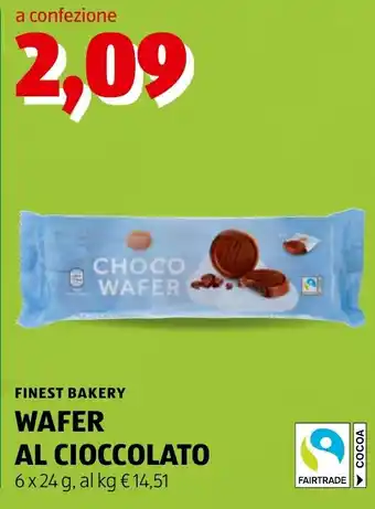 Finest Bakery Wafer al Cioccolato