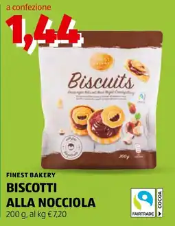 ALDI Finest Bakery Biscotti alla nocciola offerta