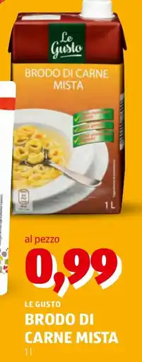 ALDI Le Gusto Brodo di carne mista offerta