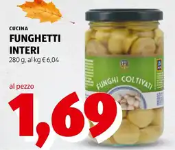 ALDI Funghetti interi offerta