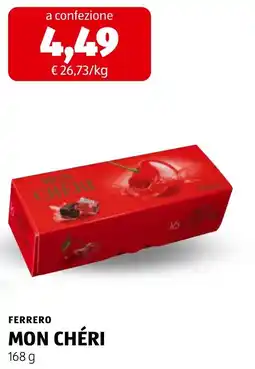 ALDI Ferrero Mon Chéri offerta