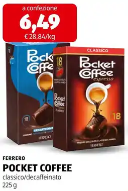 ALDI Ferrero Pocket Coffee classico/decaffeinato offerta