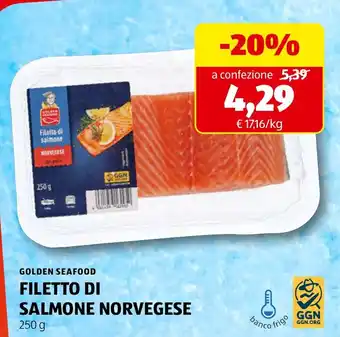 Golden Seafood Filetto di Salmone Norvegese