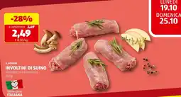 ALDI Il podere involtini di suino offerta