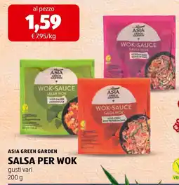 ALDI Asia Green Garden Salsa per Wok offerta