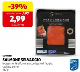 ALDI Gourmet Salmone selvaggio offerta