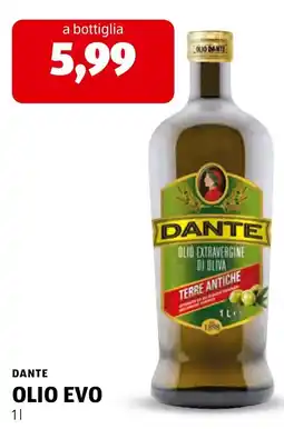 ALDI Dante olio evo offerta