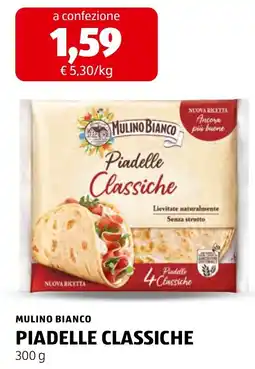 ALDI Mulino Bianco Piadelle Classiche offerta