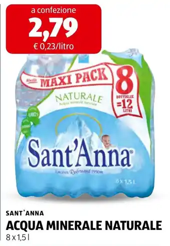 Sant'Anna acqua minerale naturale