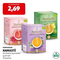 ALDI Namastè tè e tisane ayurvedici offerta