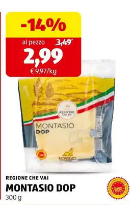 ALDI Montasio DOP offerta