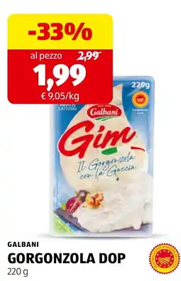 ALDI Galbani Gorgonzola DOP offerta