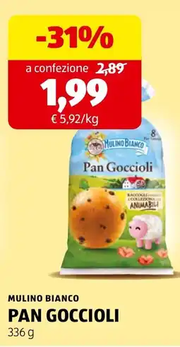 ALDI Mulino Bianco Pan Goccioli offerta