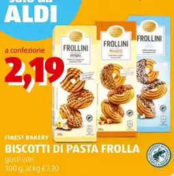 ALDI Biscotti di pasta frolla offerta