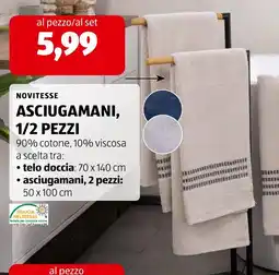 ALDI Asciugamani, Novitesse offerta