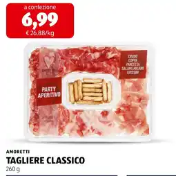 ALDI Amoretti Tagliere Classico offerta