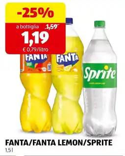 ALDI Fanta/Fanta Lemon/Sprite offerta