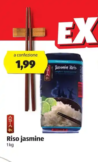 ALDI Asia Riso jasmine 1kg offerta