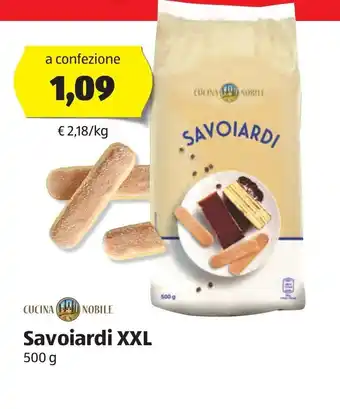 ALDI Savoiardi XXL 500g offerta