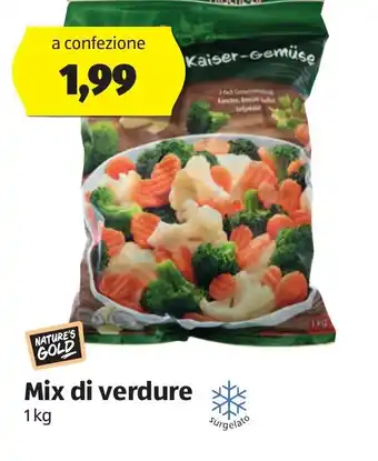 ALDI Mix di verdure 1kg offerta