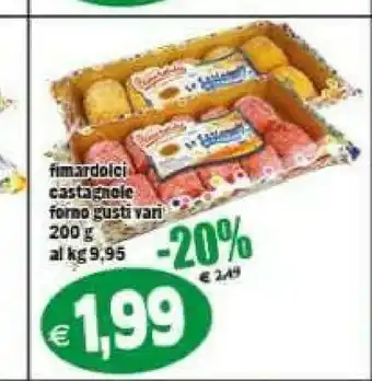 Fimardolci castagnole forno gusti vari 200 g