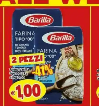 Farina di grano tenero tipo 00