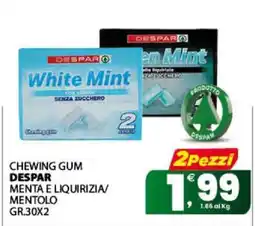 Eurospar CHEWING GUM DESPAR offerta