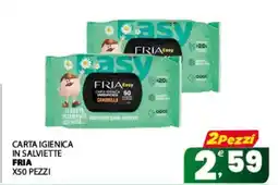 Eurospar CARTA IGIENICA IN SALVIETTE offerta