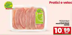 Eurospar Petto di pollo a fette sottili offerta