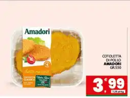Eurospar COTOLETTA DI POLLO AMADORI offerta