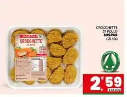 Eurospar CROCCHETTE DI POLLO DESPAR offerta