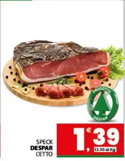 Eurospar SPECK DESPAR offerta