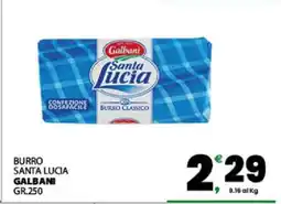 Eurospar BURRO SANTA LUCIA offerta