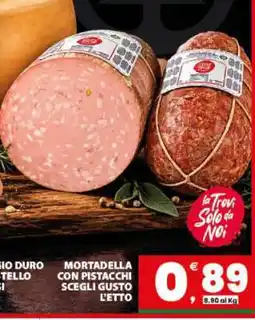 Eurospar MORTADELLA CON PISTACCHI offerta