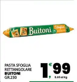 Eurospar Pasta sfoglia rettangolare offerta