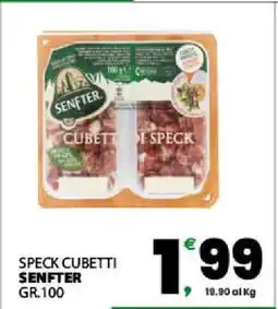 Eurospar SPECK CUBETTI offerta