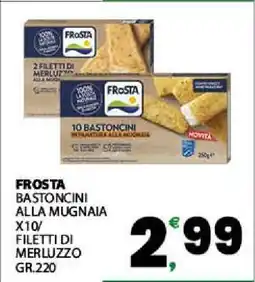 Eurospar FROSTA BASTONCINI ALLA MUGNAIA offerta