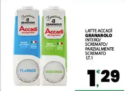 Eurospar LATTE ACCADÌ offerta