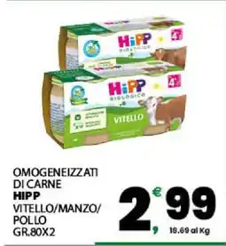 Eurospar HIPP offerta