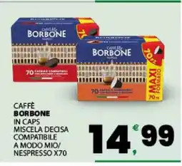 Eurospar CAFFÈ BORBONE offerta