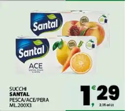 Eurospar SUCCHI SANTAL offerta